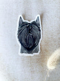 The Schnauzer Dog Sticker