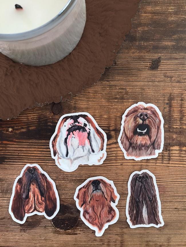 The Bulldog Dog Sticker