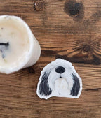The Old English Sheep Dog Sticker