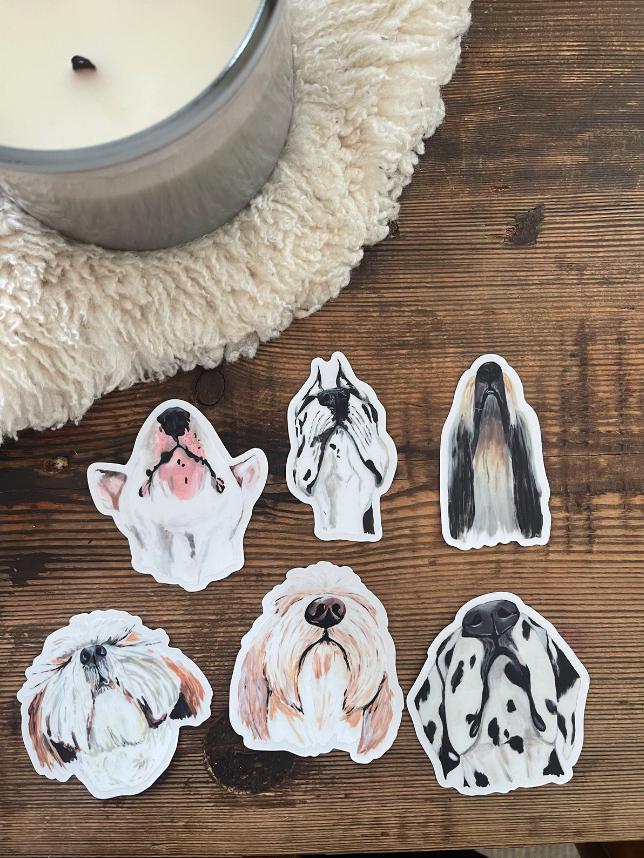 The Dalmatian Dog Sticker