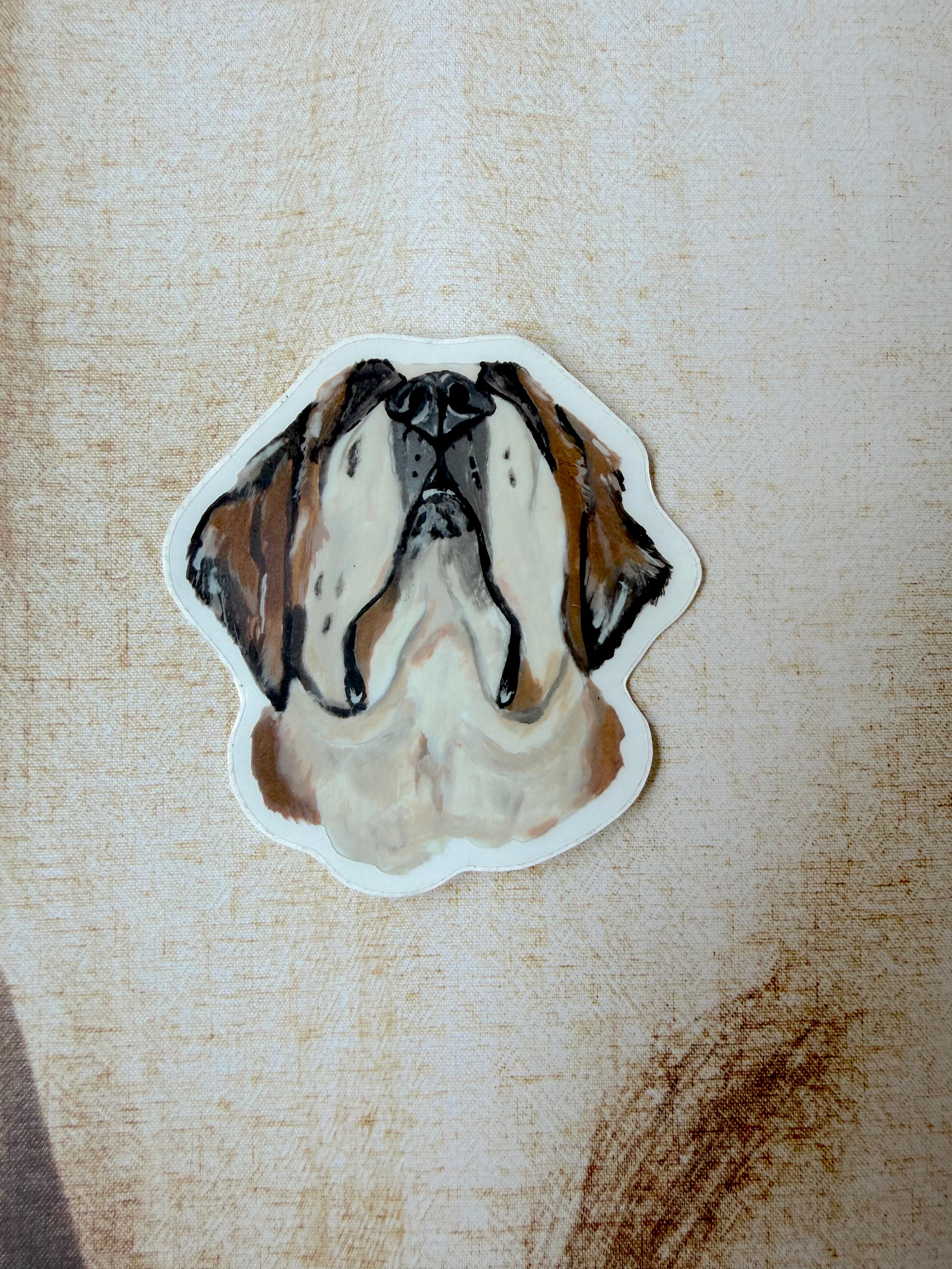 The St. Bernard Dog Sticker
