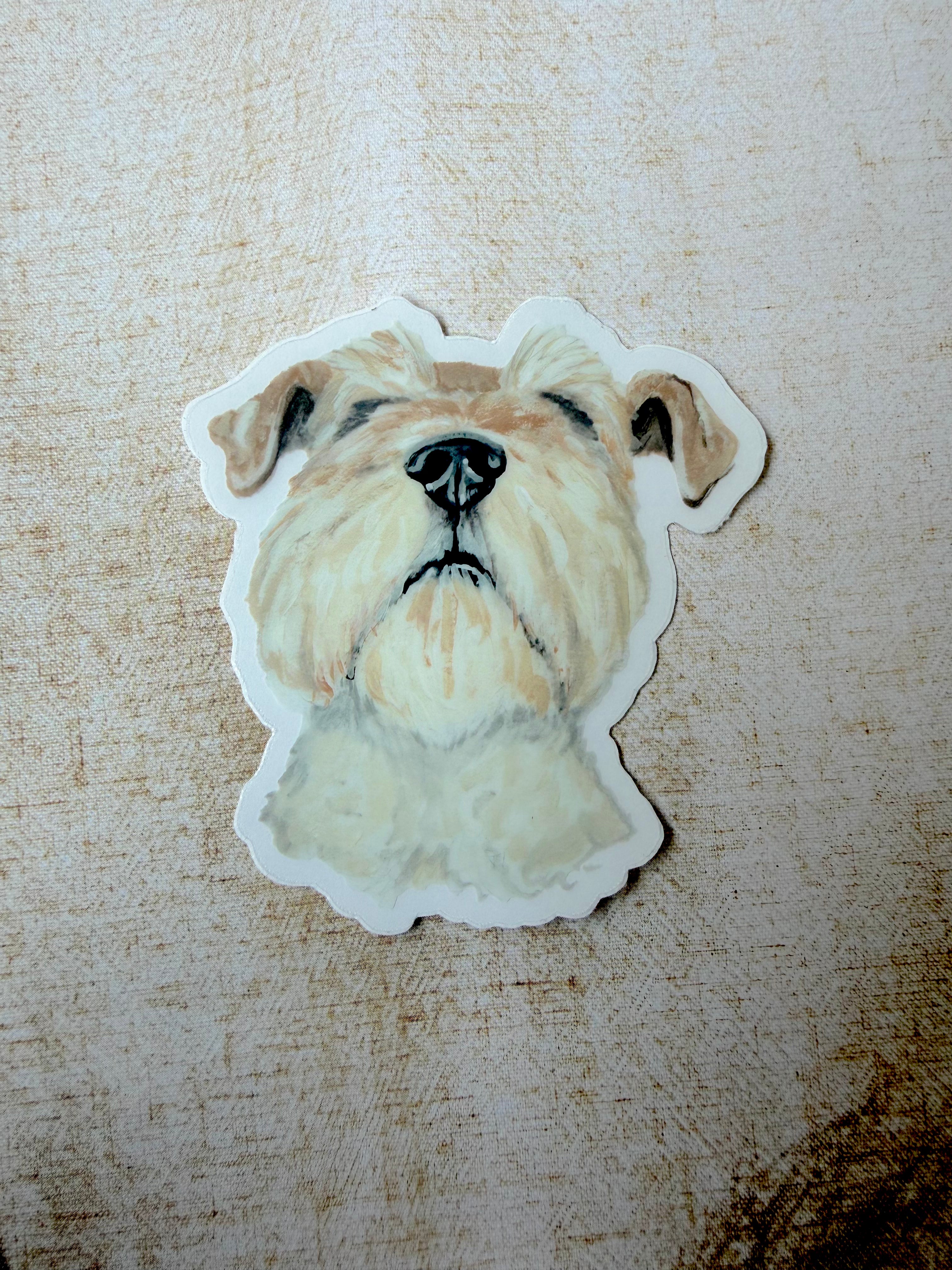 The Wire Fox Terrier Dog Sticker
