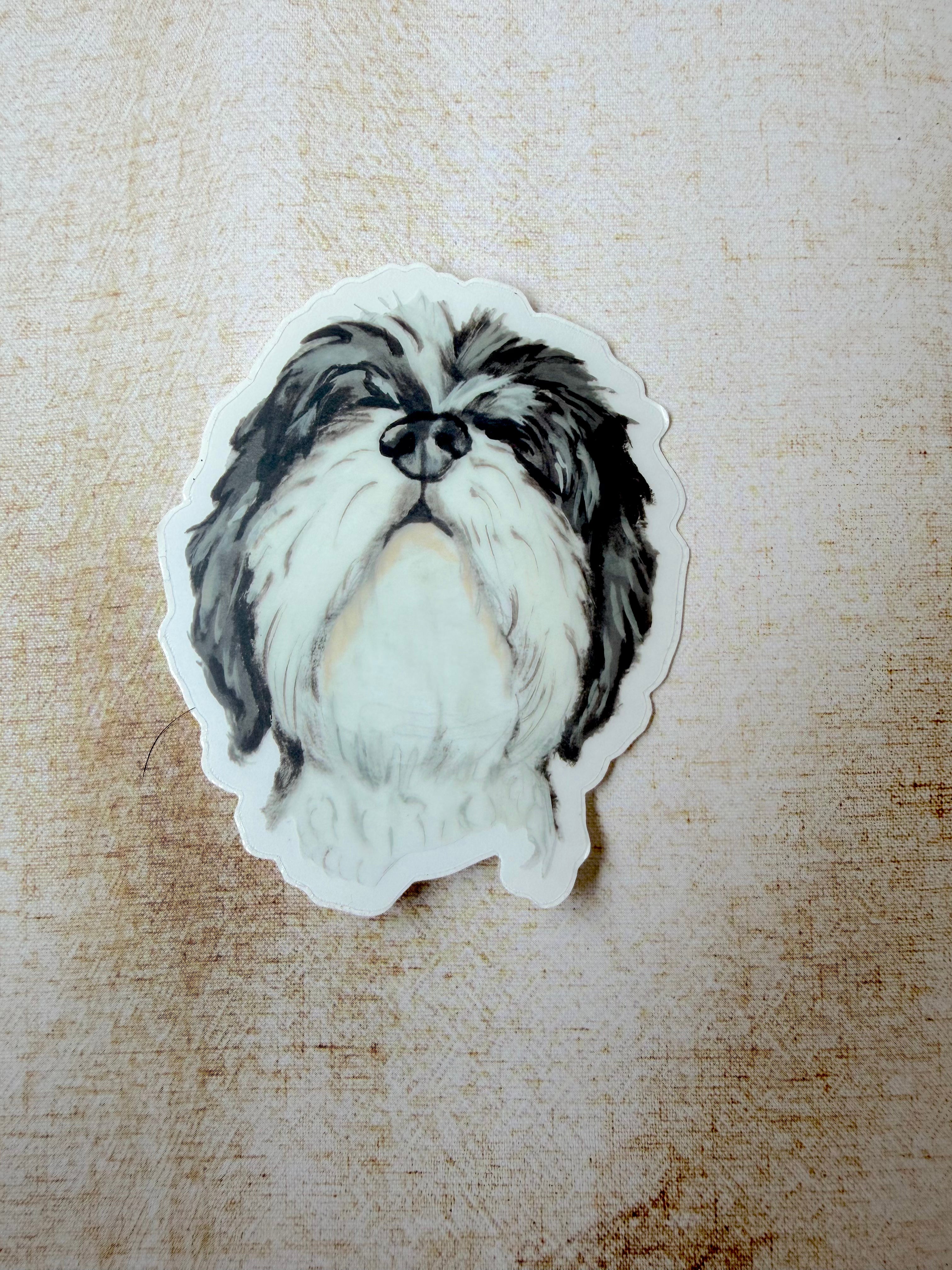 The Sheepadoodle Dog Sticker