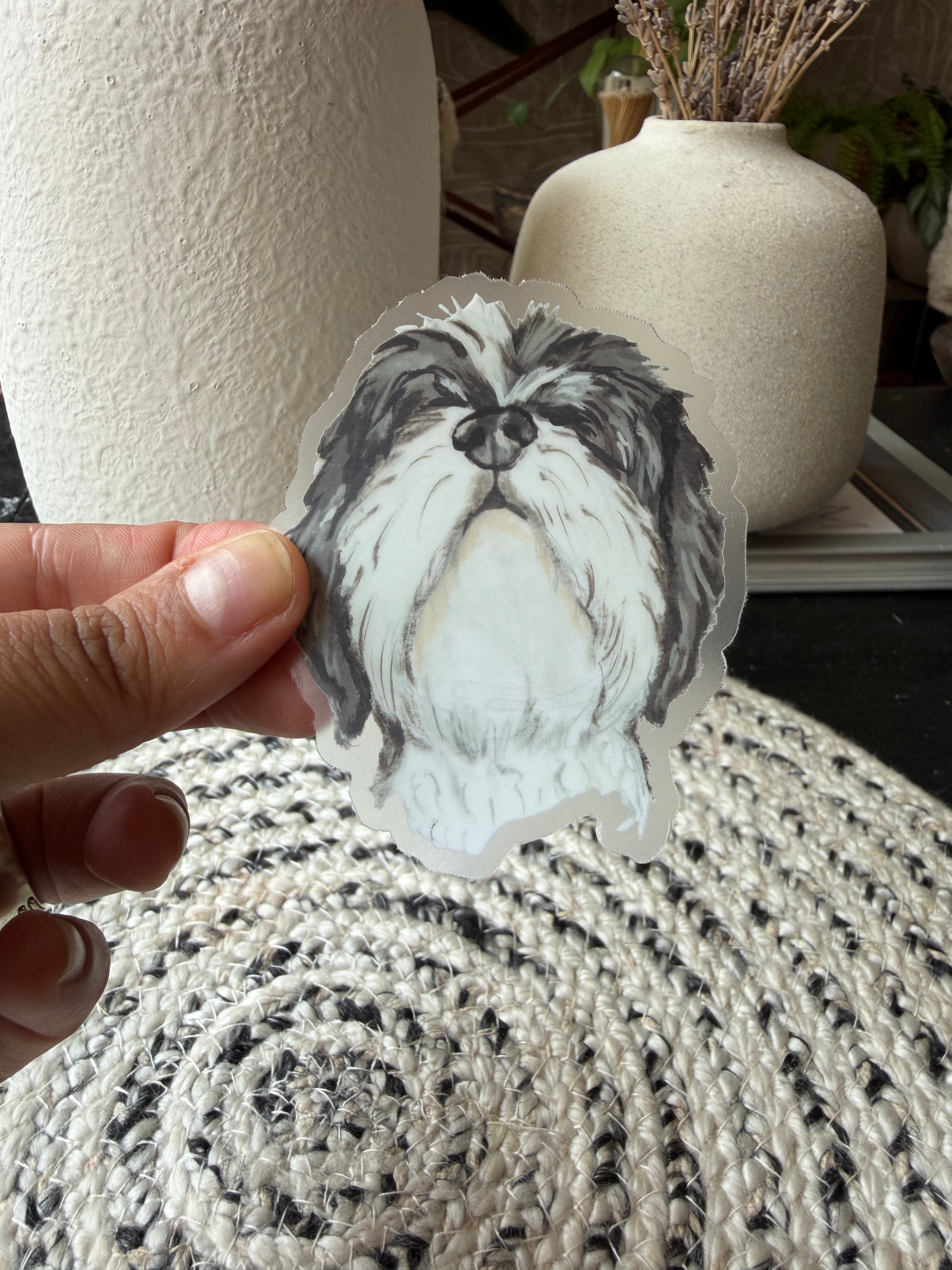 The Sheepadoodle Dog Sticker