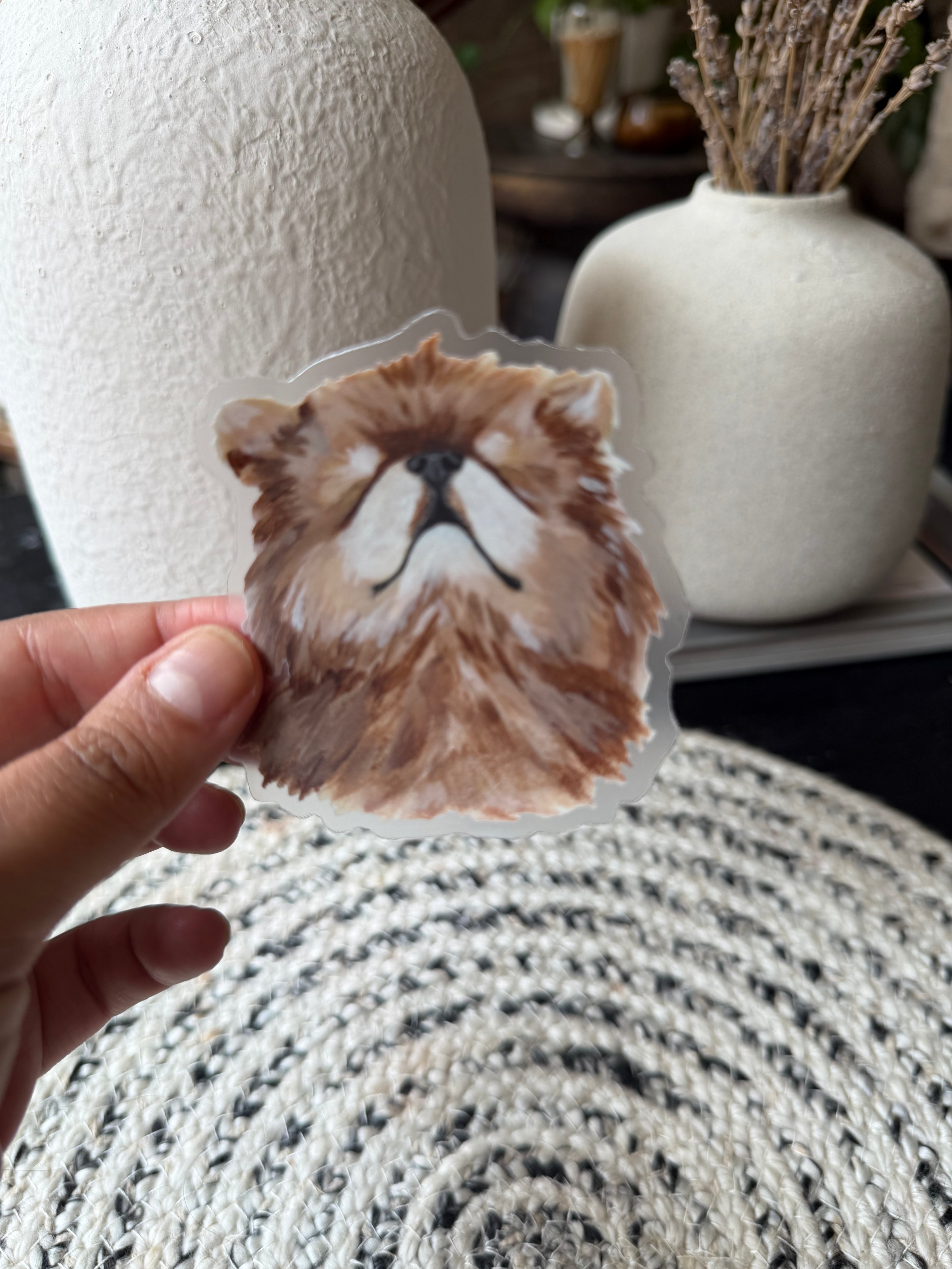 The Pomeranian Dog Sticker
