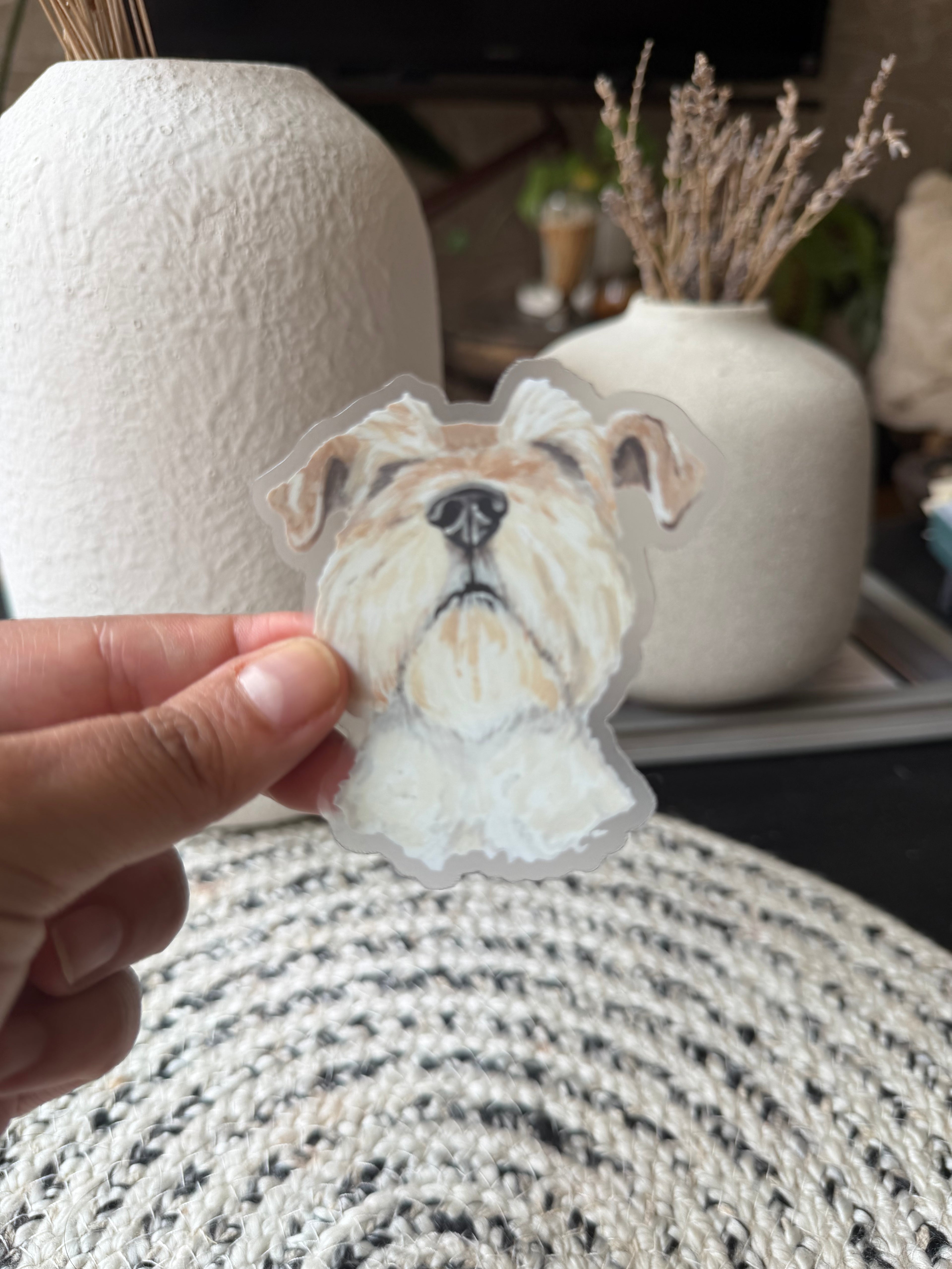 The Wire Fox Terrier Dog Sticker