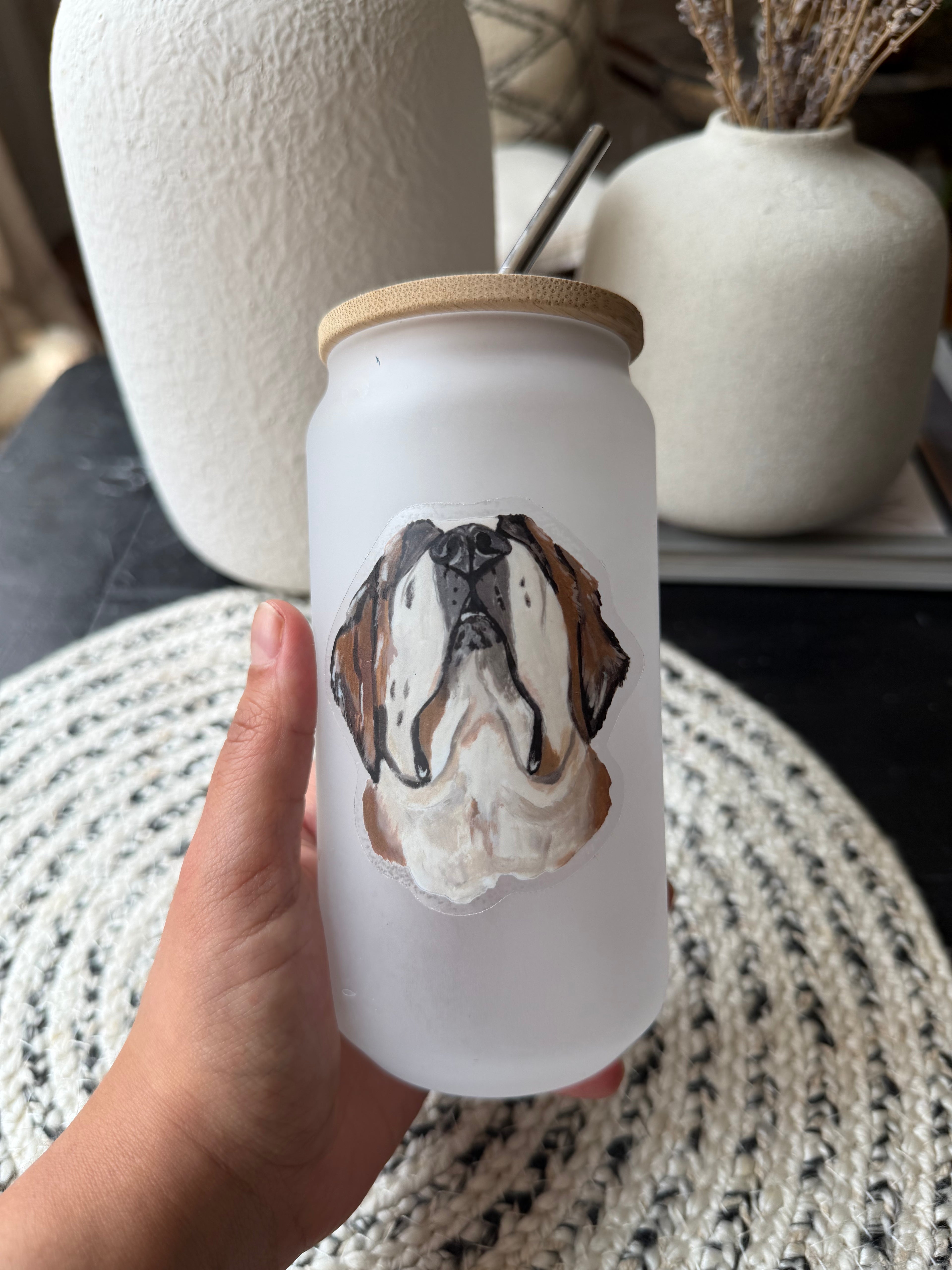 The St. Bernard Dog Sticker