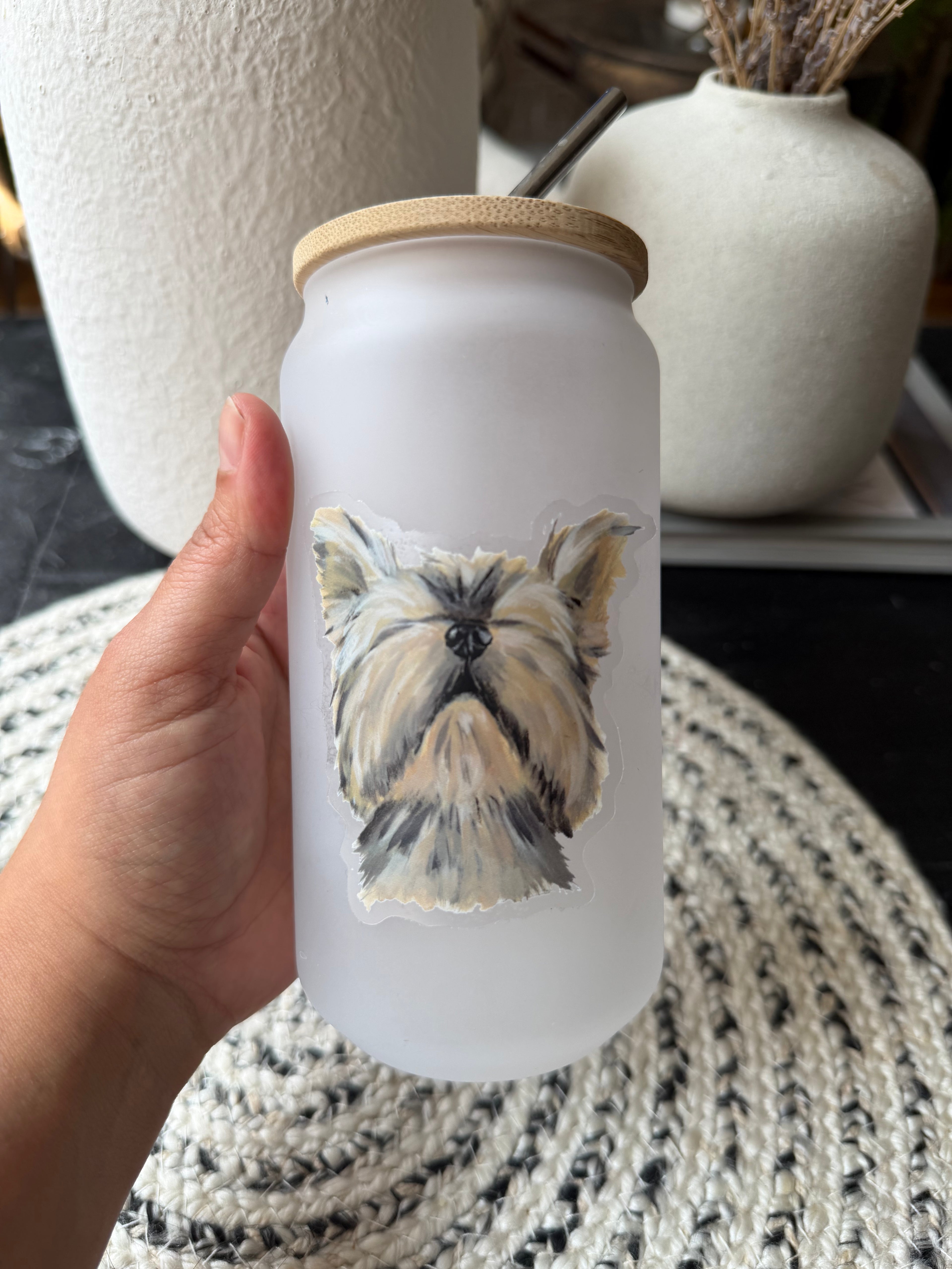 The Yorkie Dog Sticker