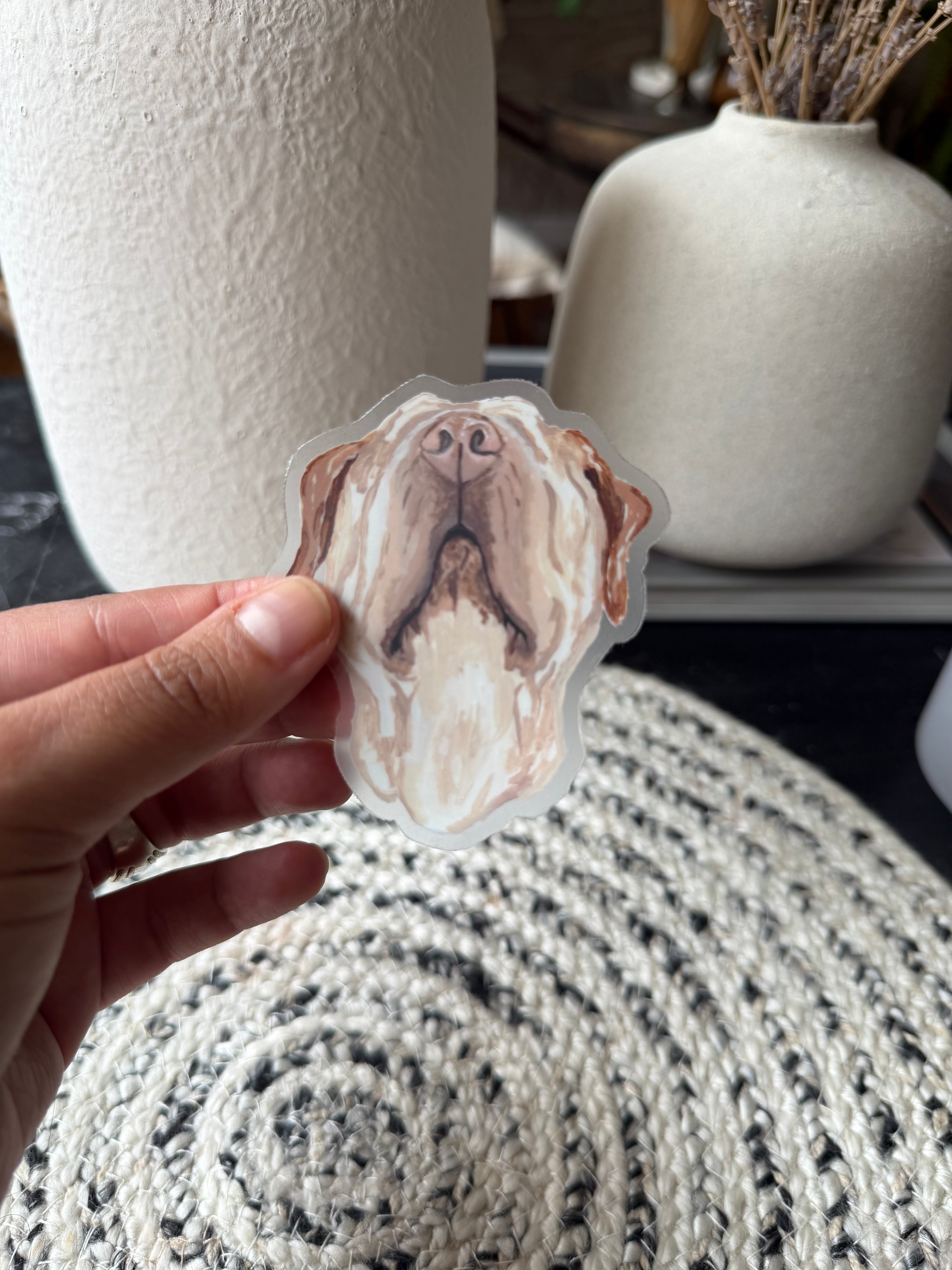 The Shar pei Dog Sticker