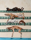 "The Sunbathers Print"
