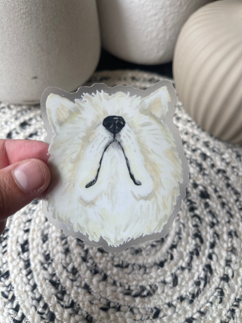 The Samoyed Dog Sticker