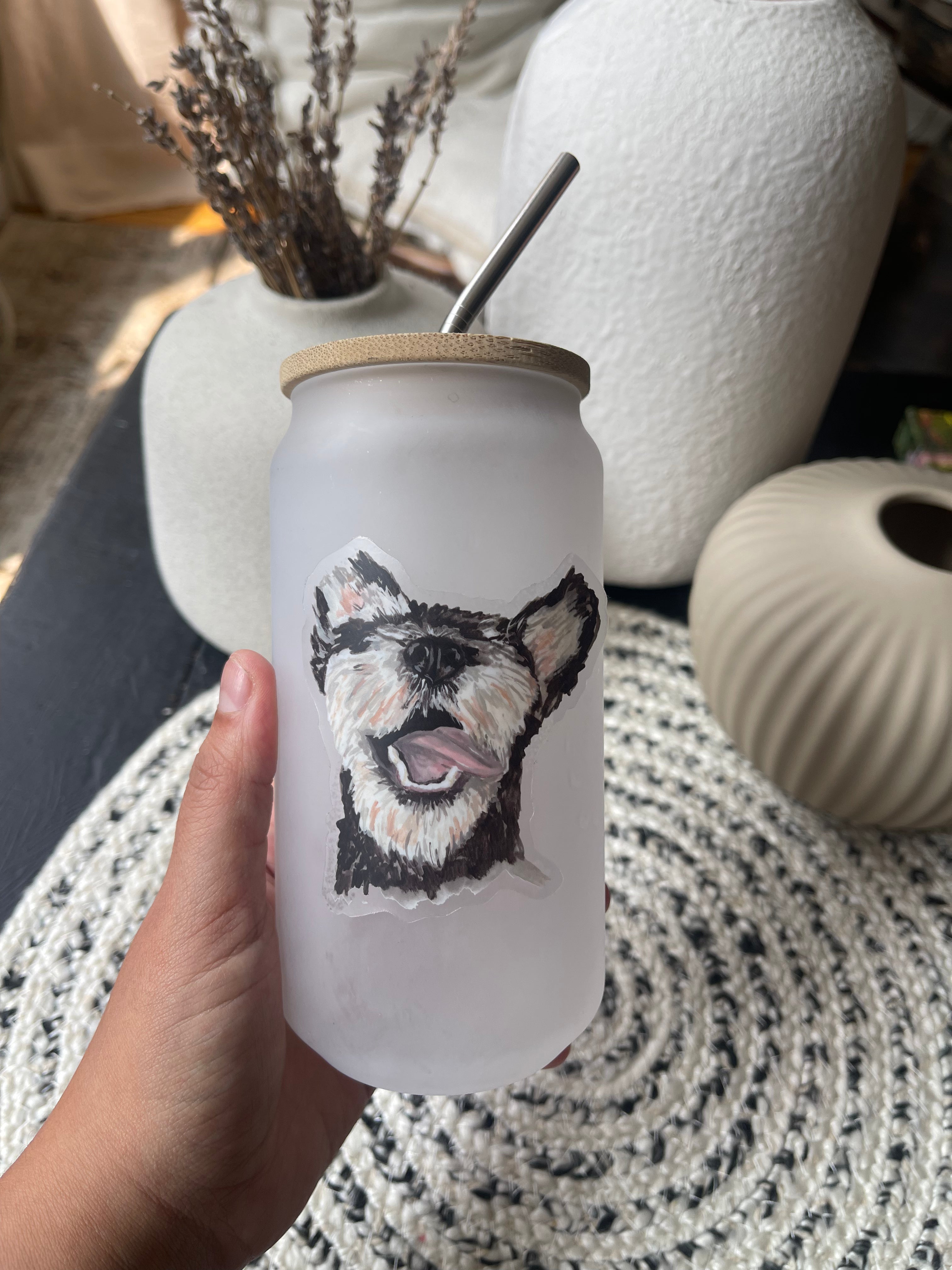The Schnoodle Dog Sticker