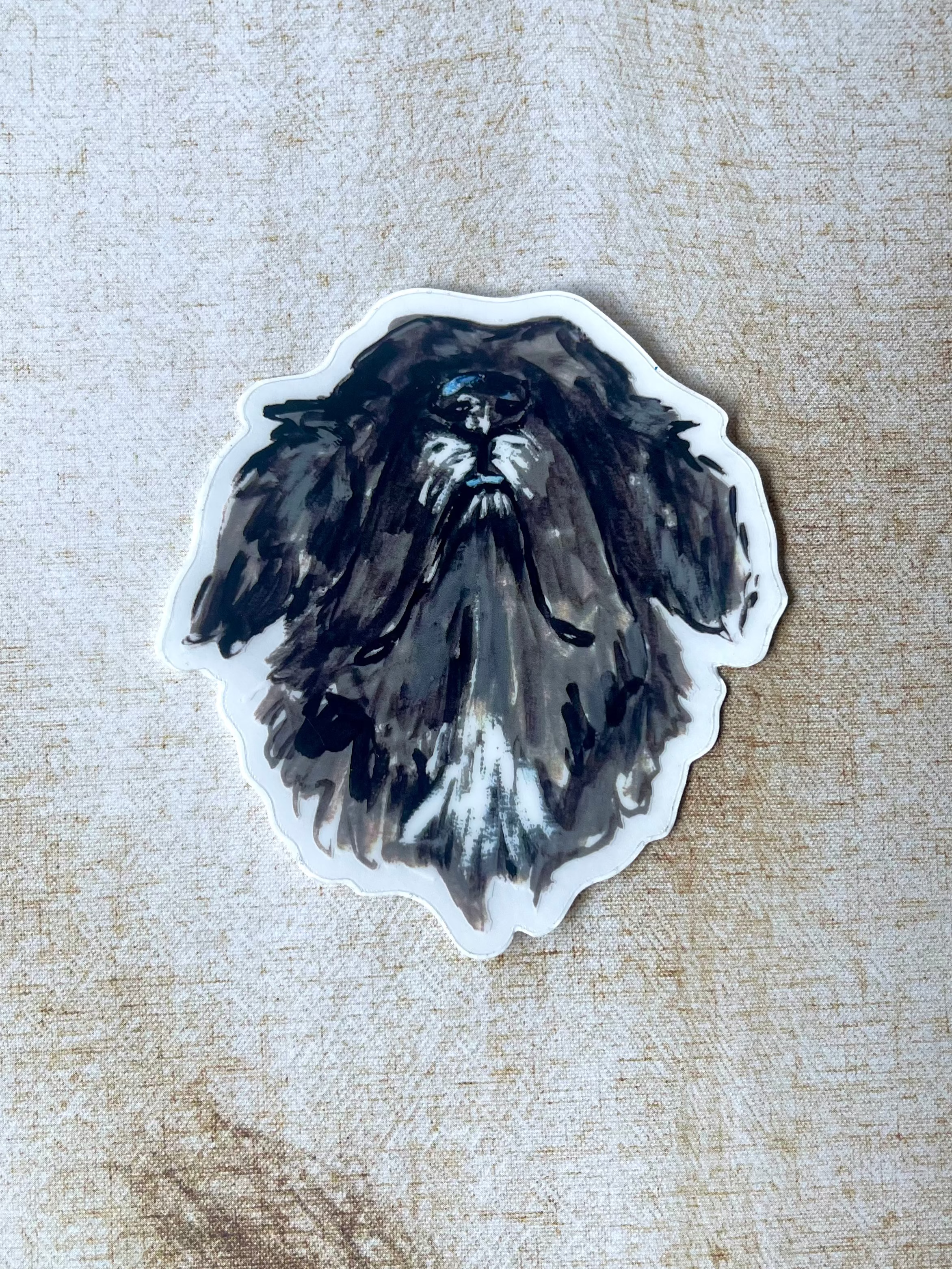 The Belgian Sheepdog Dog Sticker
