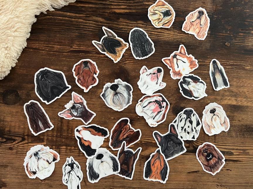 The Cocker Spaniel  Dog Sticker