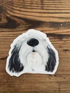 The Old English Sheep Dog Sticker