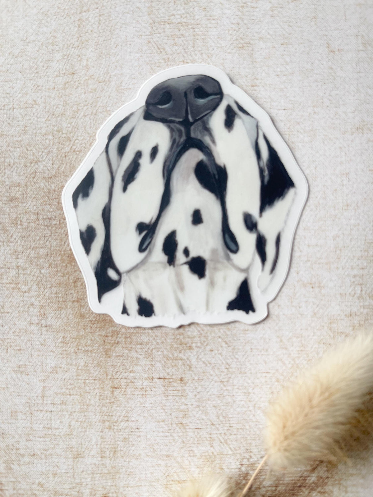 The Dalmatian Dog Sticker